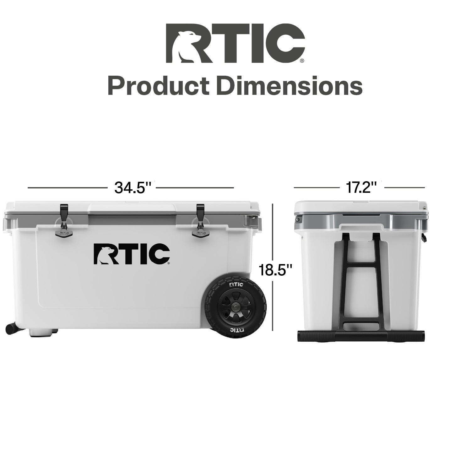 72 QT Ultra-Light Wheeled Cooler