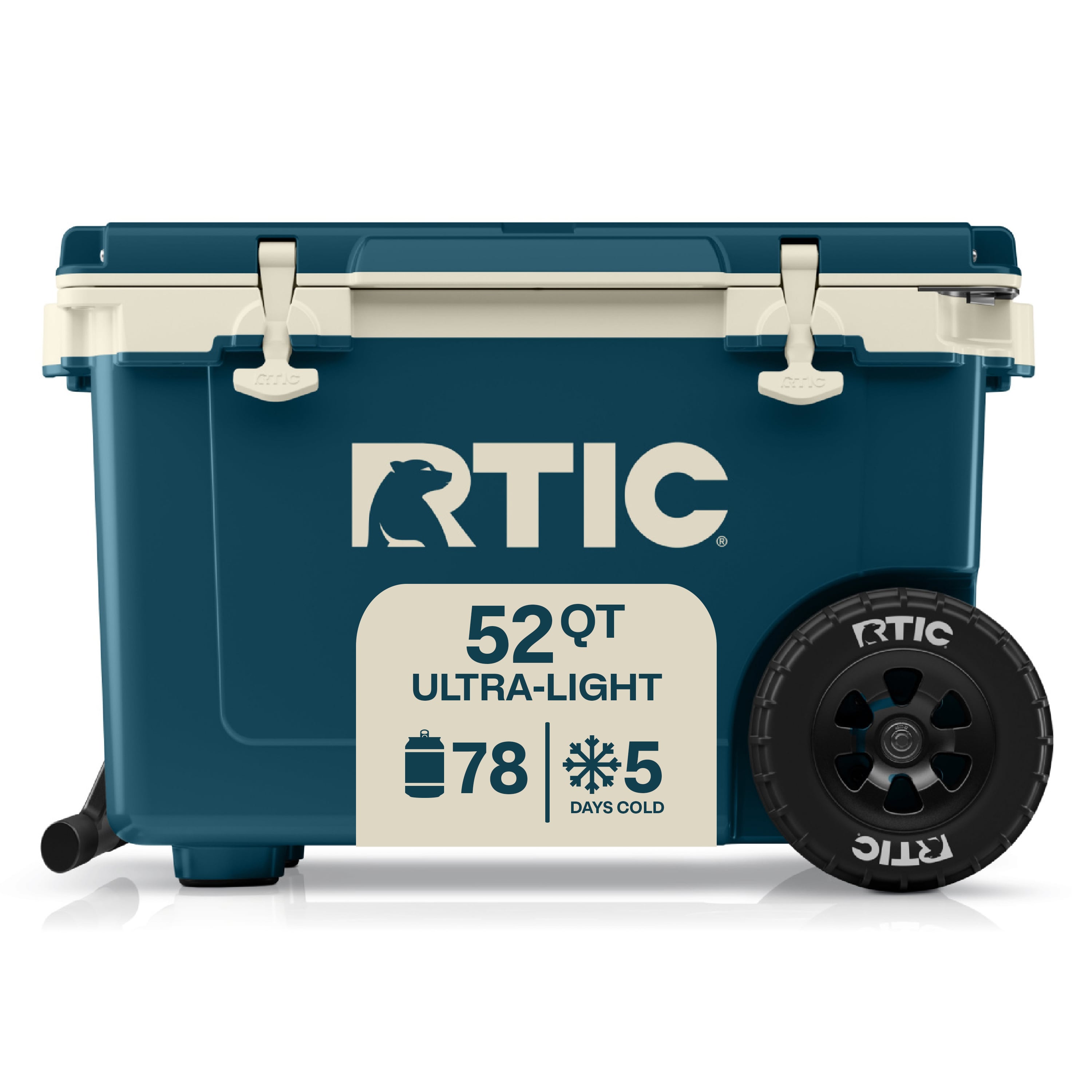 52 QT Ultra-Light Wheeled Cooler